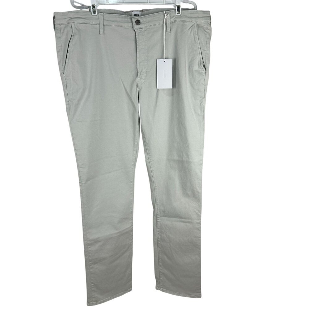 Edwin Mason Slim Chino Mens Pants Size 40 Stone Gray Stretch Modern Style